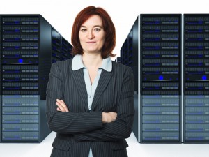 Server w Woman
